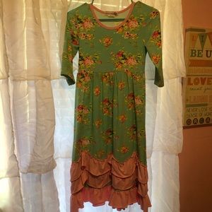 Girl Size 8 Adorable Sweetness Dress Floral